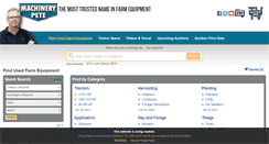 Desktop Screenshot of machinerypete.com